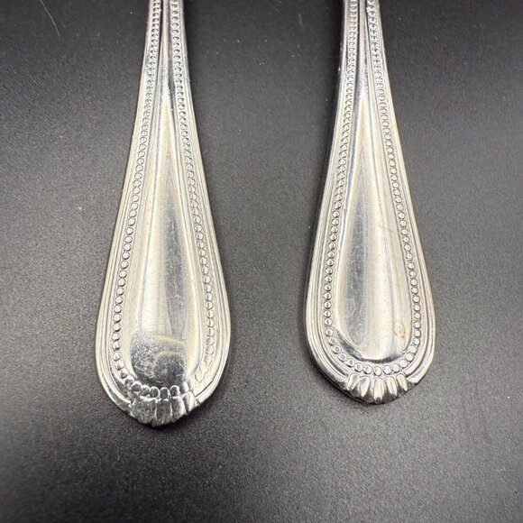 Oneida Countess Pattern Flatware 2 Teaspoons & 1 Dinner Knife - Picture 2 of 7